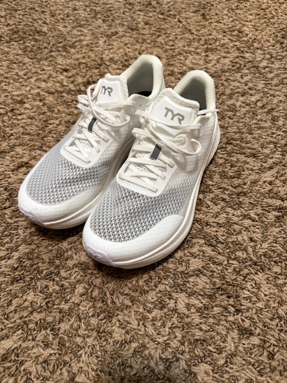 TYR Men's White Valkyrie Speedworks Running Shoes